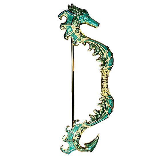 Illumicrate Daughter of the Moon Goddess Jade Dragon Bow Replica - May 2025 - Picture 3 of 8